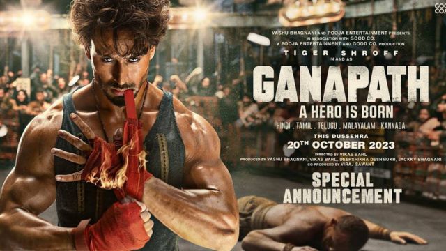 Ganapath poster out Tiger Shroff unveils first look on Ganesh Chaturthi Hombale Films