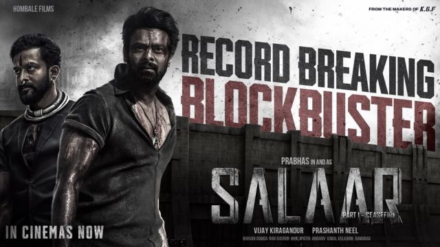 Salaar box office collection day 1 Prabhas starrer earns Rs 178.7 to become the biggest opener of 2023 Hombale Films